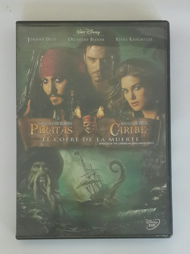 Piratas Del Caribe: El Cofre De La Muerte - Dvd Original 