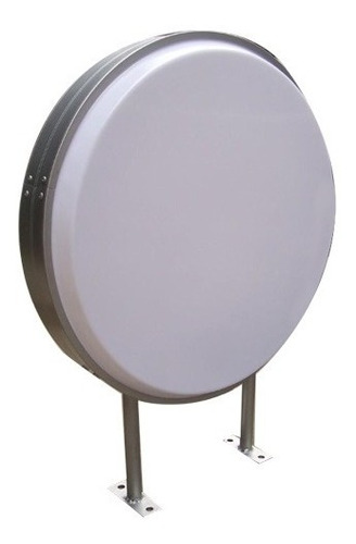 Caja De Luz Anuncio Luminoso Led Circular 50cm