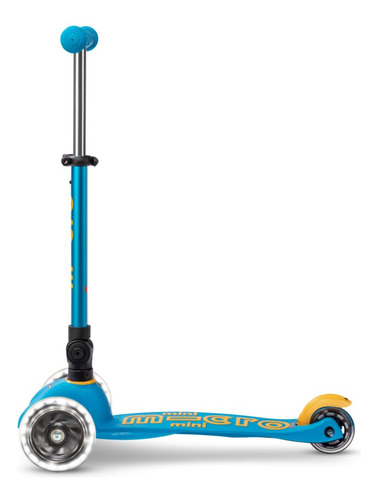 Mini Scooter Led Plegable De Lujo Para Niños De Dos A Cinco