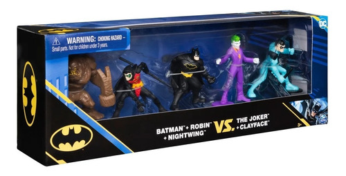 Set De Figuras De Bat Man