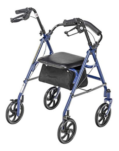 Andadera Y Asiento Plegable 2 En 1 De Altura Ajustable