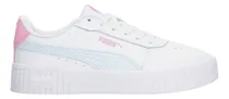 Comprar Tenis Puma Niña Carina 2.0 Jr Blanco Mujer Jr. Colores Pastel Juvenil Casual Cómodo Urbano T23-25