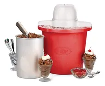 Comprar Maquina Electrica Para Hacer Helados De 4 Litros Nostalgia
