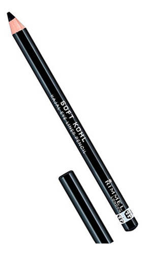 Delineador De Ojos Lápiz Negro  Rimmel Soft Kohl