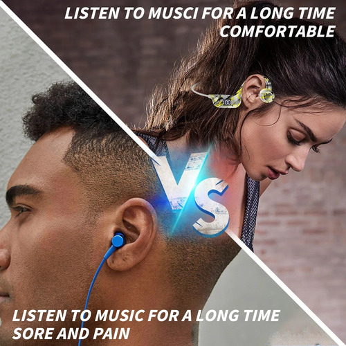 Nuevos Auriculares Deportivos Bluetooth De Conducción Ósea