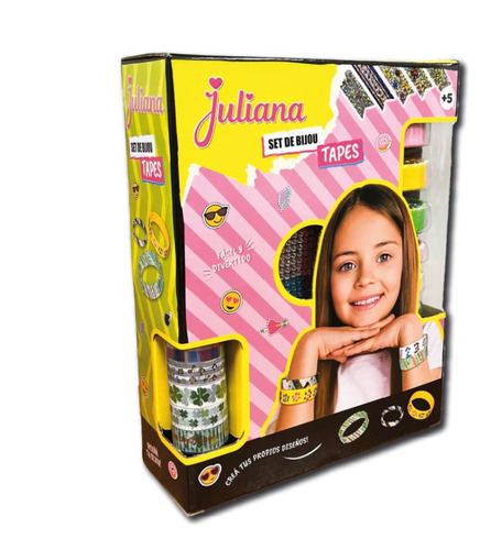 Juliana Set De Bijou Para Crear Tapes Original En Caja