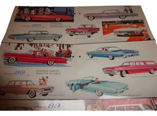 Oldsmobile Linea 1961 Catalogo De Venta Original (Usado)