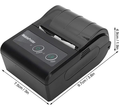 Imagen 4 de 5 de Impresora Térmica Mini Portable Bluetooth Mod.bt58 Series*