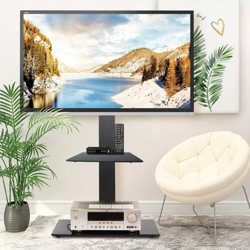 Imagen 2 de 3 de Tv Soporte De Pie Hasta 80' Móvil Con Ruedas Nva Importación