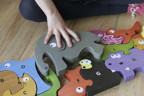 Begingain Jumbo Animal Parade A A Z Puzzle - Playset De Alfa