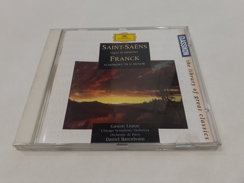 Organ Symphony - Symphony In D Minor, Saint-saëns, Franck Cd