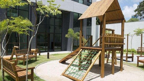 Imagem 12 de 23 de Flat Com 1 Dormitório À Venda, 32 M² Por R$ 388.460,00 - Parnamirim - Recife/pe - Fl0377