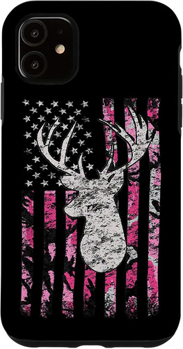 Funda De Caza Para Mujer  11  Camo American Flag Deer H...