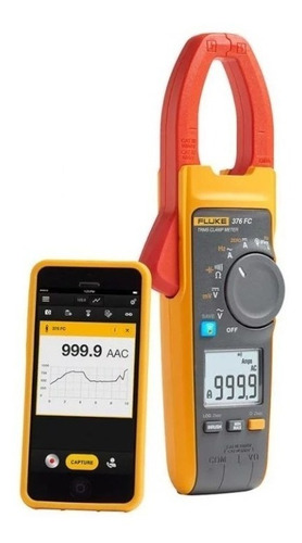 Pinza Amperimétrica Digital Fluke 376 Fc 2500a 