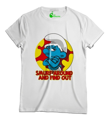 Playera Pitufo Smurf