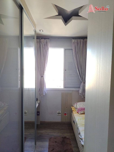 Imagem 14 de 30 de Condomínio Alegria Apartamento Com 3 Dormitórios À Venda, 114m - Vila Santo Antônio - Guarulhos/sp - Ap0641