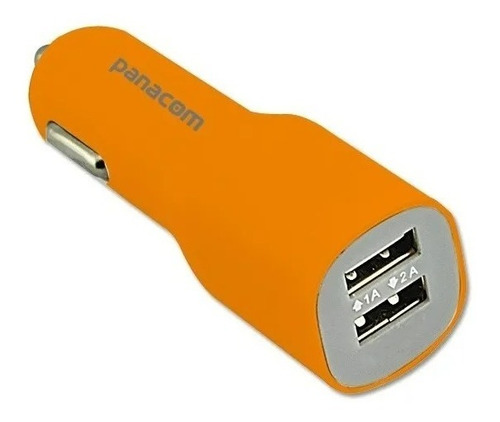 Imagen 1 de 2 de Cargador Celular Panacom 12v 2 Usb 2amp Auto Envios