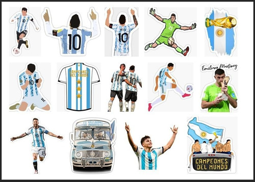 Argentina Campeon Vinilos Calcos Stickers Pegatinas