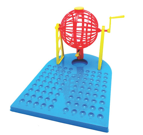 Jogo De Bingo Com 48 Cartela 90 Bolas 01 Globo Barato Oferta