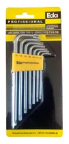 Comprar Jogo Kit De Chave Torx Tipo L 7 Peças Com Furo Profissional