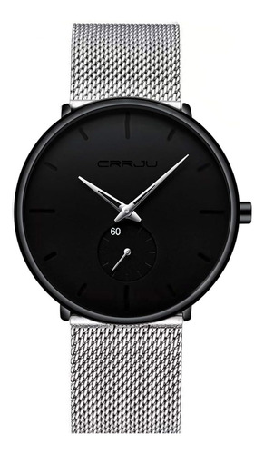 Reloj Para Hombre Filizi/plateado Negro