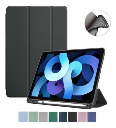 iPad 10.9 10 Gen Estuche Protector Smart Cover Magnetico Tpu