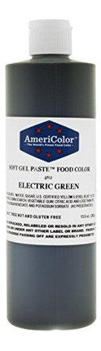 Colorante Alimentario En Pasta De Gel Suave Electric Green D