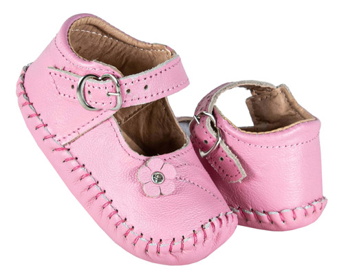 Zapato Niña Bebé Melani 301 Piel Rosa 10 Al 12