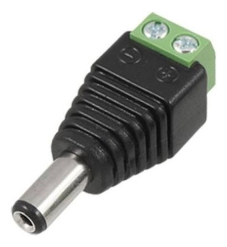 Plug Alimentacion Camara Cctv Macho Jack 2.1mm Promo X 50ud