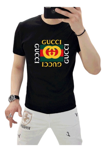 Camiseta Gucci Impermeables Para Hombre Y Mujeres 