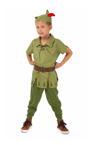 Disfraz Infantil De Peter Pan De Pequeñas Aventuras