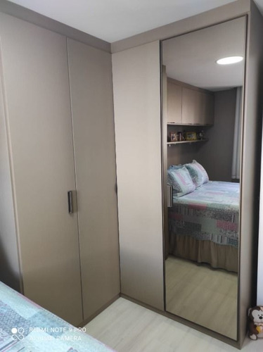 Imagem 12 de 15 de Apartamento Com 2 Dormitórios À Venda Na Estrada De São Francisco, 56 M² Por R$ 350.000 - Taboão Da Serra/sp - Ap0913