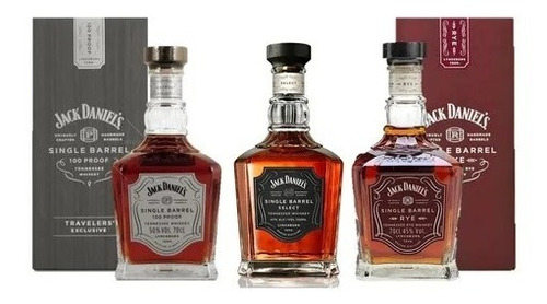 Jack Daniels Single Barrel Pack Premium 100 Proof-select-rye