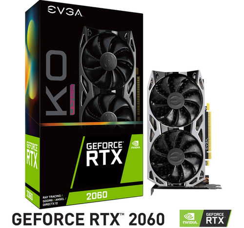 Tarjeta De Video Evga Geforce Rtx 2060 Ko Ultra 6gb Gddr6