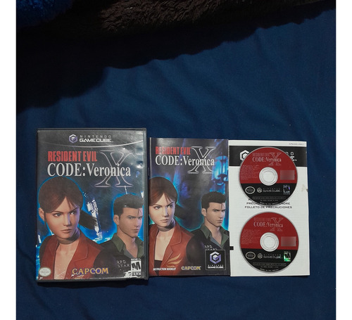 Resident Evil Code Veronica X Completo Nintendo Game Cube