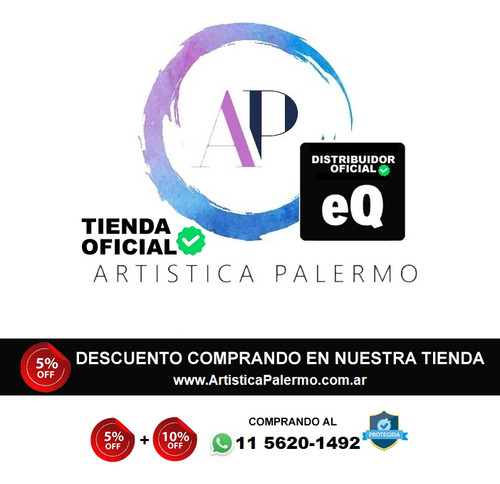 Set 9 Pinceles Plano / Chato Eq Serie 650 Todos Los Numeros