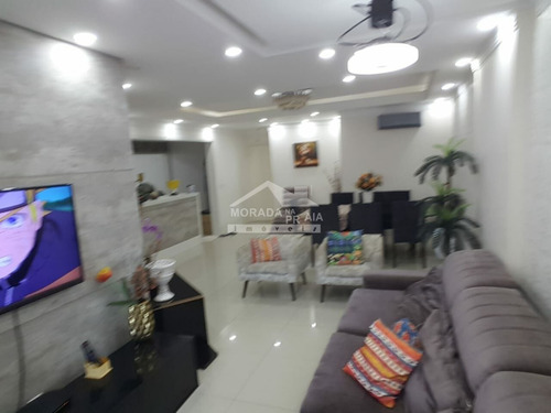 Imagem 5 de 30 de Apartamento Em Vila Guilhermina, Praia Grande/sp De 157m² 4 Quartos À Venda Por R$ 750.000,00 - Ap1911965-s