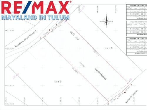 En Venta Terreno Con Frente De Laguna En Bacalar.