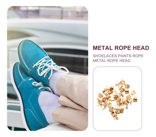 100 Unidades De Hebillas De Metal Con Cordones Para Zapatos,