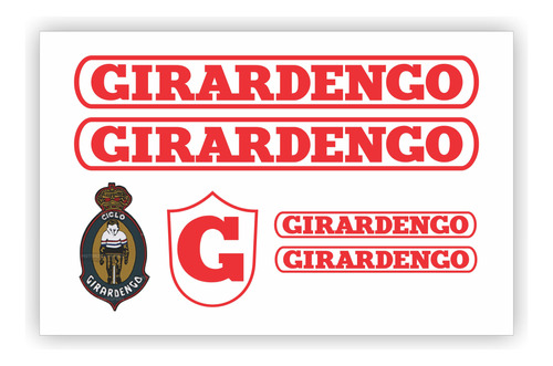 Stickers Girardengo Para Bicicleta