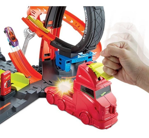 Imagen 4 de 9 de Pista Hot Wheels Ataque De Gorila