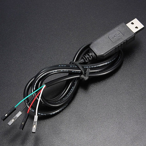 Cable Serial Usb A Rs232 Ttl Con Pl2303hx  Integrado 1mt