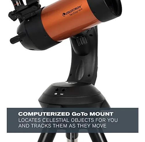 Celestron - Telescopio Nexstar 4se - Telescopio Computarizad Orange