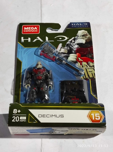 Halo Mega Construx Serie 15 Decimus #3 (Usado)