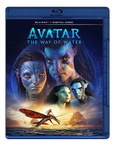 Avatar 2 El Camino Del Agua James Cameron Pelicula Blu-ray