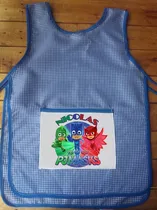 Comprar Pechera\u002Fpintorcito Jardín Personaliza Pj Mask       