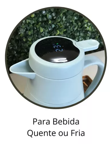 Compre agora a sua Garrafa Térmica com Termômetro Digital e tenha sempre a  sua bebida preferida na temperatura ideal!