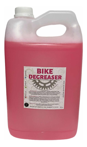 Desengrasante Para Bicicletas Bikedegreaser Galón 4 L