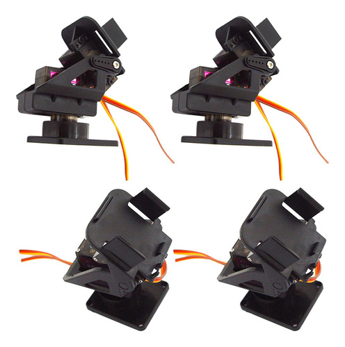 4x Pt Pan Tilt Servo Camera Mount Anti Vibración