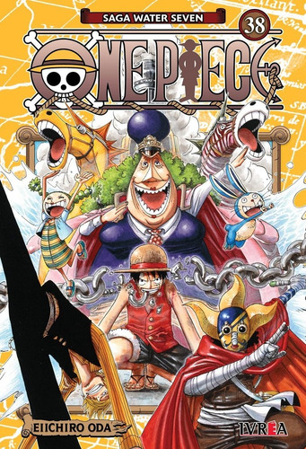 One Piece Tomo 38 Manga Ivrea Comic Microcentro Lelab 